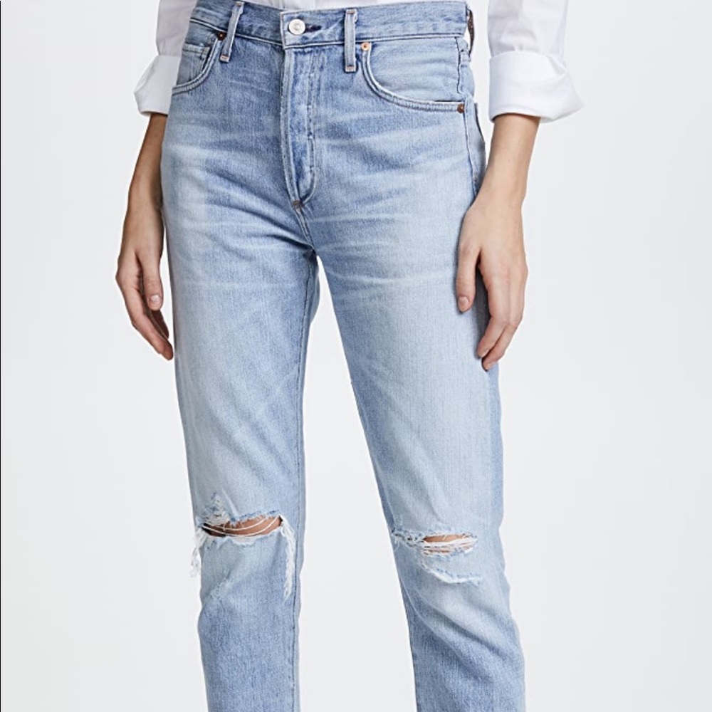 Citizens of Humanity Liya High Rise Classic Crop